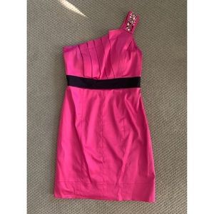 Hot Pink Cocktail Dress